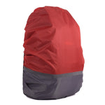2 pezzi parapioggia per zaino luminoso abbinato al colore per alpinismo all'aperto, S 18-30L, M 30-40L, L 45-55L