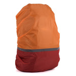 2 pezzi parapioggia per zaino luminoso abbinato al colore per alpinismo all'aperto, XL 58-70L
