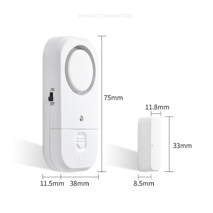 Allarme antifurto magnetico wireless per porte domestiche
