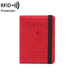 COVC1011 Custodia protettiva con fascia elastica per borsa porta carte di viaggio