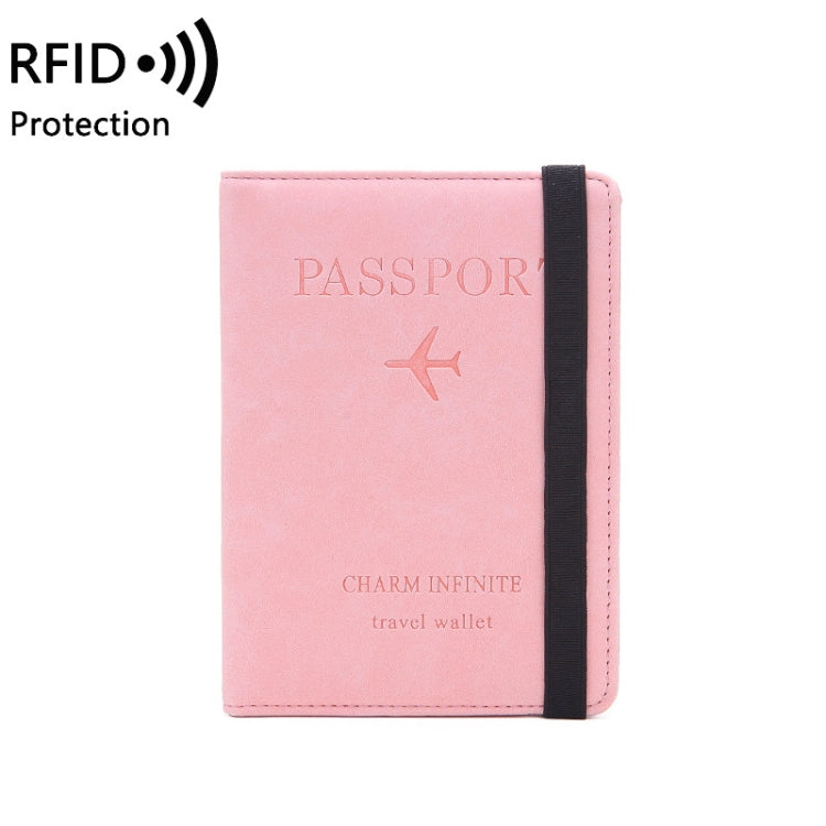 COVC1011 Custodia protettiva con fascia elastica per borsa porta carte di viaggio