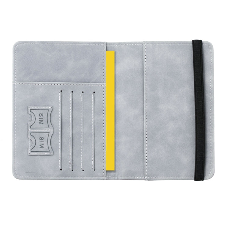 COVC1011 Custodia protettiva con fascia elastica per borsa porta carte di viaggio