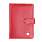 3 PCS Covc1002 Porta carte di credito per carte di credito con clip a fibbia Porta carte di protezione per documenti in PU
