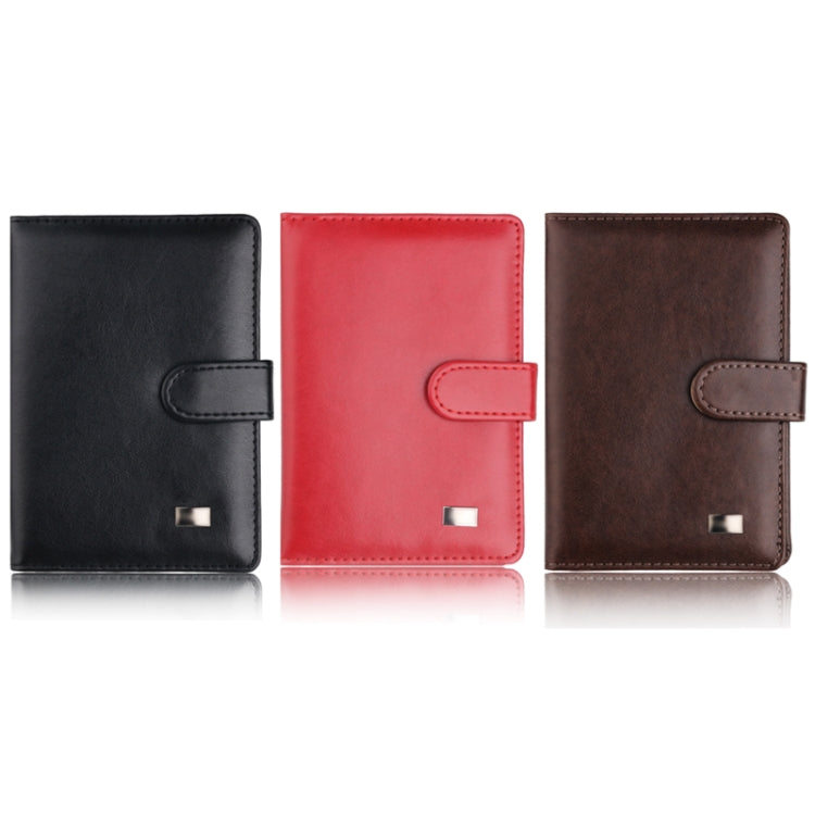 3 PCS Covc1002 Porta carte di credito per carte di credito con clip a fibbia Porta carte di protezione per documenti in PU