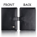 3 PCS Covc1002 Porta carte di credito per carte di credito con clip a fibbia Porta carte di protezione per documenti in PU