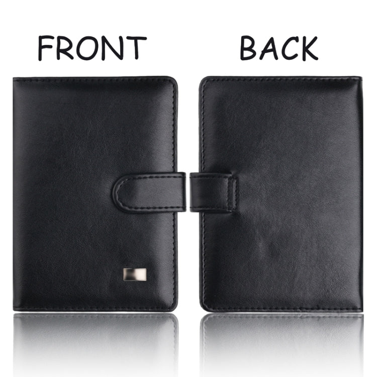 3 PCS Covc1002 Porta carte di credito per carte di credito con clip a fibbia Porta carte di protezione per documenti in PU