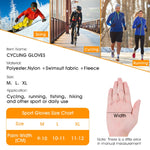 WEST BIKING YP0211220 Guanti da sci in pile caldo invernale Guanti da equitazione antiscivolo in silicone, M, L, XL
