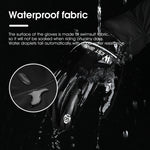 WEST BIKING YP0211220 Guanti da sci in pile caldo invernale Guanti da equitazione antiscivolo in silicone, M, L, XL