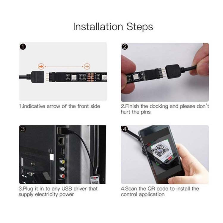 2 PCS JS-082 5V-24V APP per telefoni cellulari Bluetooth Regolatore di luce di regolazione intelligente