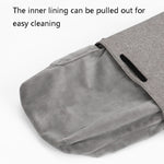 Baona Borsa per fotocamera Micro SLR impermeabile Custodia protettiva Borsa con coulisse, Small Gray, Medium Gray, Large Gray