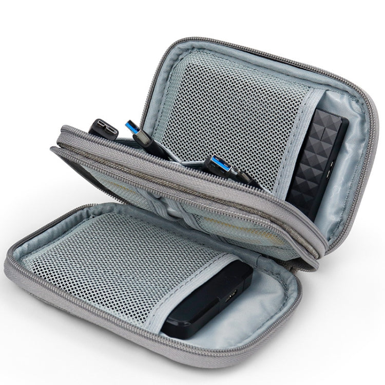 Baona BN-C003 Custodia protettiva per disco rigido portatile Borsa per disco rigido portatile, Double-layer (Gray), Double-layer (Black), Single-layer (Gray), Single-layer (Black)