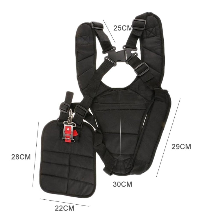 Tracolla doppia multiuso per tosaerba Cinghia per attrezzi forestali Cinghia per appendere lateralmente, Lawn Mower Side Hanging Strap