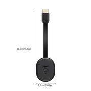 Wireless WiFi Display Dongle Receiver Airplay Miracast DLNA TV Stick per iPhone, Samsung e altri smartphone, G2A, G13B, E38 Black, E38 White