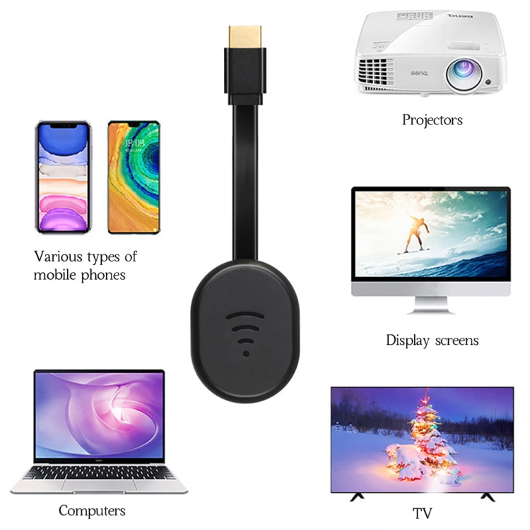 Wireless WiFi Display Dongle HDMI Full HD 1080p per smartphone