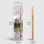 2 scatole Marco 7001 Sketch Pencil Children Original Wooden Word Learning Cancelleria Art Calligraphy Drawing Pencil, HB, 2B, 2H, B, 3B, 4B, 5B, 6B, 7B, 8B, 9B