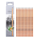 2 scatole Marco 7001 Sketch Pencil Children Original Wooden Word Learning Cancelleria Art Calligraphy Drawing Pencil, HB, 2B, 2H, B, 3B, 4B, 5B, 6B, 7B, 8B, 9B