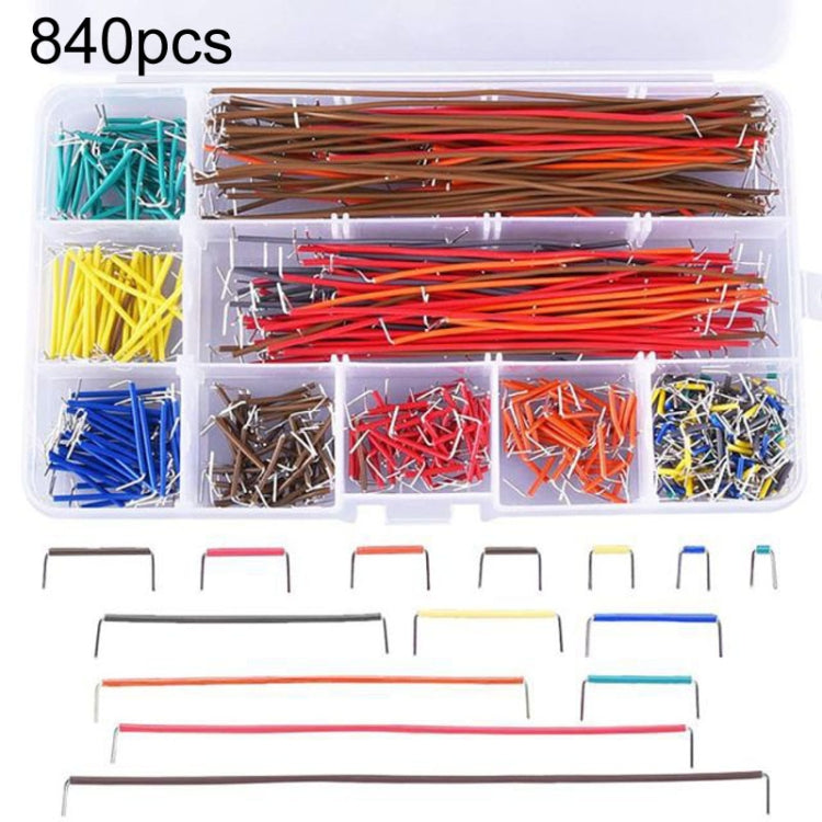 14 lunghezze jumper filo a forma di U kit jumper breadboard senza saldatura, 840 PCS, 560 PCS, 140 PCS