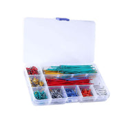 14 lunghezze jumper filo a forma di U kit jumper breadboard senza saldatura, 840 PCS, 560 PCS, 140 PCS