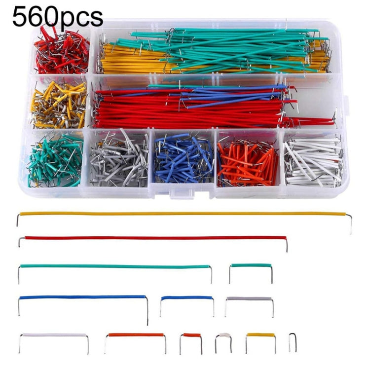 Kit jumper fili a forma di U per breadboard 14 lunghezze