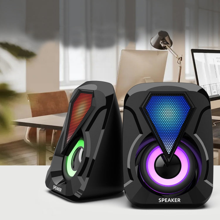 Altoparlante per computer cablato USB Home Desktop Game Audio, 1053