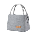 2 PCS Lunch Lunar Bag Alluminio Film Ispessimento Contenitore per il pranzo portatile di grande capacità, Large, Small