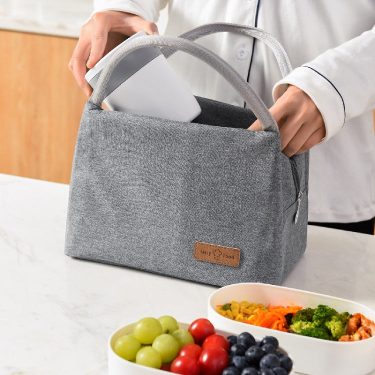 2 PCS Lunch Lunar Bag Alluminio Film Ispessimento Contenitore per il pranzo portatile di grande capacità, Large, Small