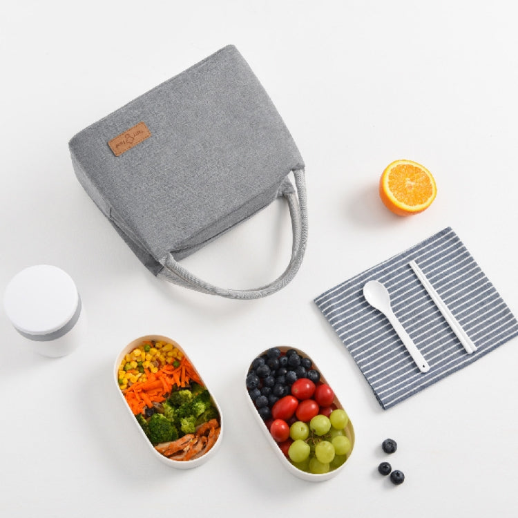 2 PCS Lunch Lunar Bag Alluminio Film Ispessimento Contenitore per il pranzo portatile di grande capacità, Large, Small