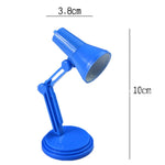 3 lampade da tavolo miniatura per casa bambole scala 1:6