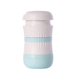 TR018 Portapillole per frantumazione e frantumazione di medicinali, Green, Grey, Pink