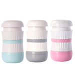 TR018 Portapillole per frantumazione e frantumazione di medicinali, Green, Grey, Pink