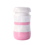 TR018 Portapillole per frantumazione e frantumazione di medicinali, Green, Grey, Pink