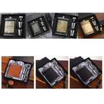Fiaschetta portatile in acciaio inossidabile con imbuto per bicchiere di vino, stile:, 8OZ New Jack Patch Core, 8OZ Old Jack Patch Core, 8OZ Old Man Patch Core, 8OZ Yellow Floral Pattern Core, 7OZ Black Leather Jack Gray                                ...