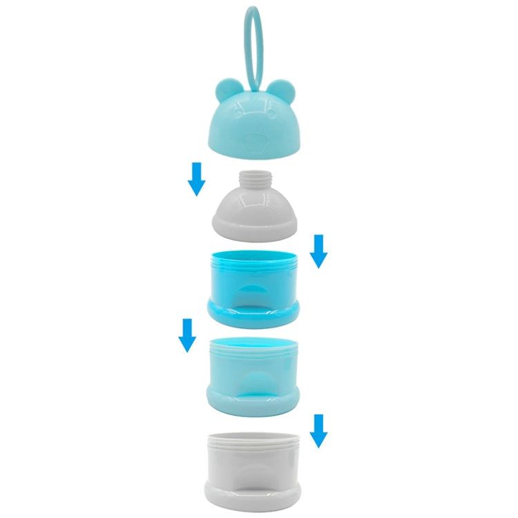 Scatola conservazione alimenti bambini 3 strati portatile