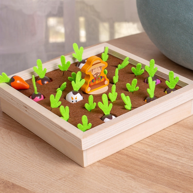 Gioco da tavolo in legno Memory Scacchi Carota 25x25 cm