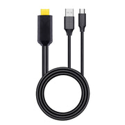 T2 Tipo C da USB a HDMI compatibile 4K 60Hz HD Connettore schermo TV via cavo per telefoni, tablet, laptop, proiettori