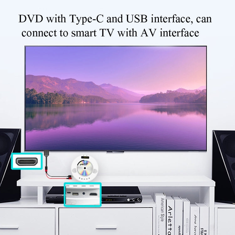 Adattatore Type-C USB a HDMI con audio 1080p 1,8m