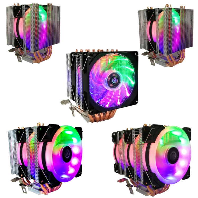 Radiatore CPU doppia torre con ventola da 9 cm