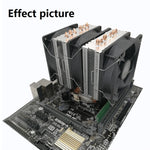 Radiatore CPU doppia torre con ventola da 9 cm