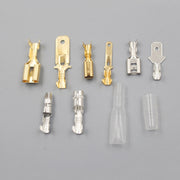 Terminali a crimpare per connettori a forcella per auto, moto, maschio, femmina, 150 pezzi, 150 PCS
