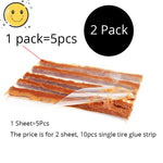 5 PCS Auto Moto Bici Riparazione pneumatici Strisce di gomma Puntura pneumatici Strisce di riparazione di emergenza Colla per mescolare, Bike Tyre Rubber Strips