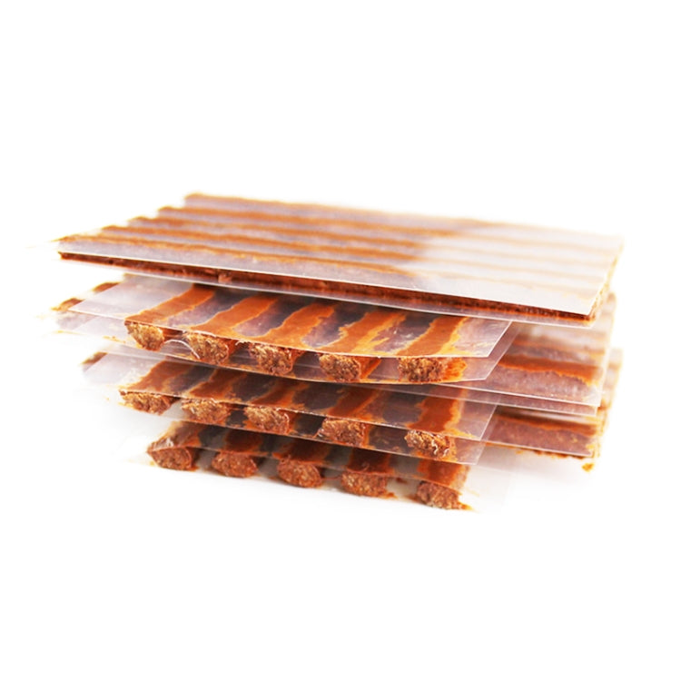 5 PCS Auto Moto Bici Riparazione pneumatici Strisce di gomma Puntura pneumatici Strisce di riparazione di emergenza Colla per mescolare, Bike Tyre Rubber Strips