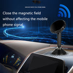2 PCS Q7 Staffa magnetica per telefono cellulare da casa per auto Forte staffa di navigazione per pannello strumenti a doppia sfera magnetica