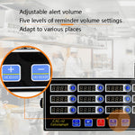 Timer da cucina Timer da forno per hamburger di pollo fritto, spina europea, 4 Channel, 6 Channel, 8 Channel, 12 Channel