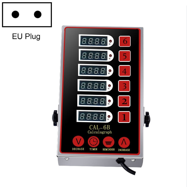 Timer da cucina Timer da forno per hamburger di pollo fritto, spina europea, 4 Channel, 6 Channel, 8 Channel, 12 Channel
