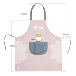 2 pezzi Grembiule da cucina impermeabile e resistente all'olio Grembiule da lavoro da cucina carino, Foodie Light Pink (Ordinary), Foodie Water Blue (Ordinary), Chef Light Pink (Ordinary), Chef Water Blue (Ordinary), Foodie Light Pink (Hand Wipe)      ...