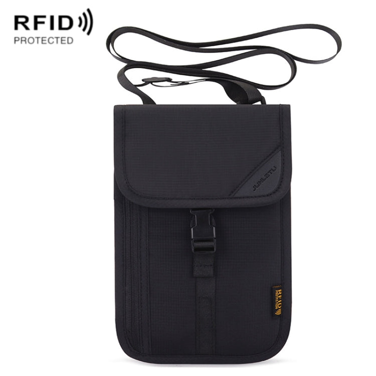 1062 Borsa per passaporto da viaggio Portadocumenti multifunzione RFID Custodia protettiva per biglietti da appendere al collo, 1062 Blue, 1062 Purple, 1062 Black, 1062 Light Grey, 1062 Gray, 1062 Rose Red