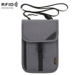 1062 Borsa per passaporto da viaggio Portadocumenti multifunzione RFID Custodia protettiva per biglietti da appendere al collo, 1062 Blue, 1062 Purple, 1062 Black, 1062 Light Grey, 1062 Gray, 1062 Rose Red