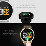 Q8 OLED Schermo a colori Moda Smart Watch IP67 Impermeabile, Supporto cardiofrequenzimetro / Ossigeno pressione sanguigna / Tracker fitness