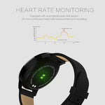 Q8 OLED Schermo a colori Moda Smart Watch IP67 Impermeabile, Supporto cardiofrequenzimetro / Ossigeno pressione sanguigna / Tracker fitness