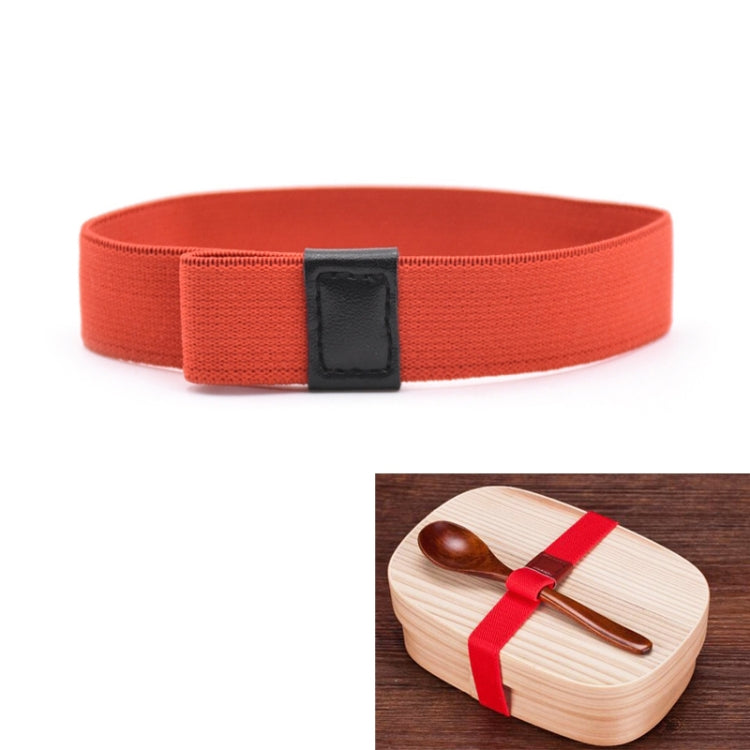 Cinghie per scatole da pranzo da 12 pezzi Cintura in pasta fissa a doppio strato ad alta elasticità, Lunch Box Straps(Red), Lunch Box Straps(Black)